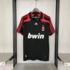 AC Milan Sort Retro Tredjedrakt 2007 08 | Sjelden Klassiker