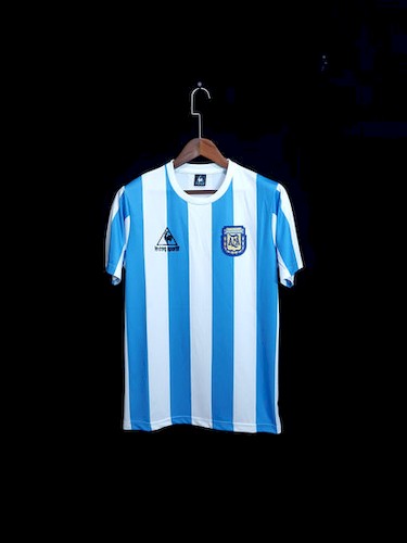 Kjøp Retro Argentina 1986 Fotballdrakt