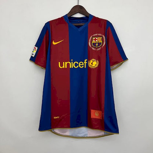 Retro Barcelona 07-08 Hjemme Fotballdrakt - Kjøp Nå!
