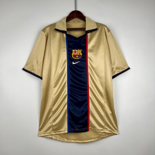 Retro Barcelona 2002 Borte Fotballdrakt - Kjøp Nå!