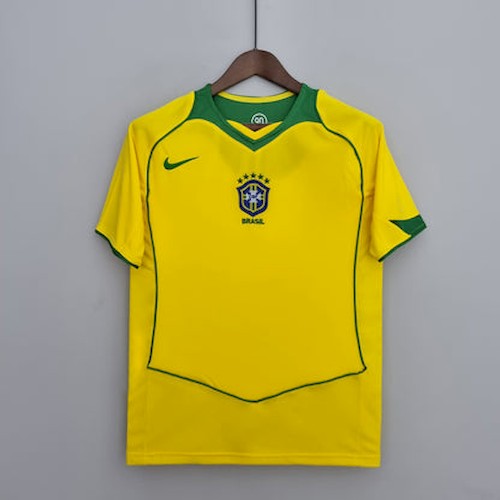 Retro Brasil 04 06 Hjemme Fotballdrakt