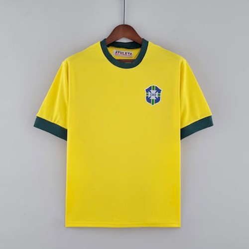 Retro Brasil 1970 Hjemme Fotballdrakt