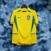 Retro Brasil 2002 VM Hjemme Fotballdrakt