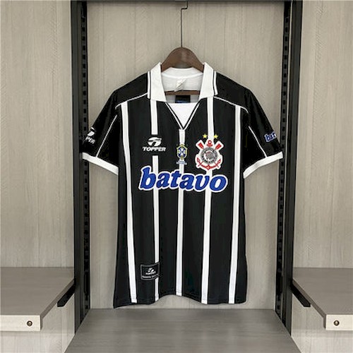 Kjøp Retro Corinthians 1999 Borte Fotballdrakter