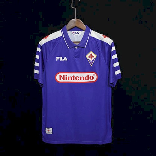 Retro Fiorentina Hjemme Fotballdrakter 1998-99