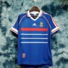 Retro Frankrike 1998 Hjemme Fotballdrakt