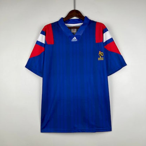 Retro Frankrike 92 94 Hjemme Fotballdrakt
