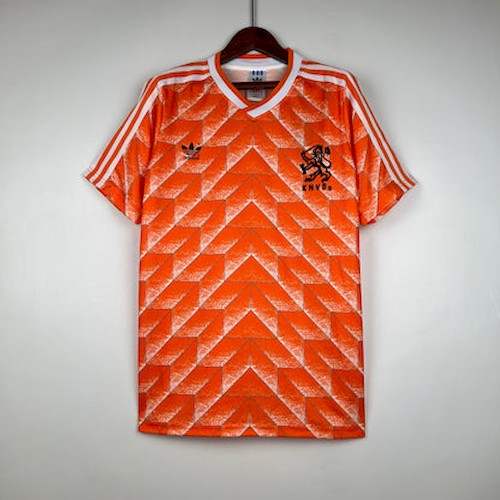 Retro Holland 1988 Hjemme Fotballdrakt