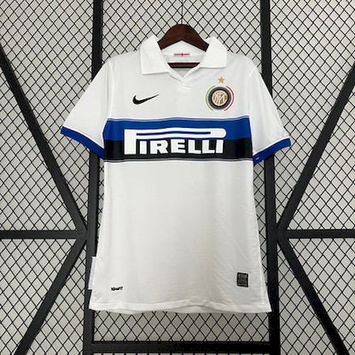 Retro Inter Milan 09-10 Borte Fotballdrakt
