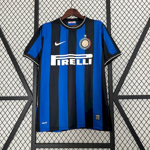 Retro Inter Milan 09-10 Hjemme Fotballdrakt