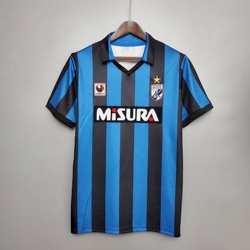 Retro Inter Milan 89 90 Hjemme Fotballdrakt