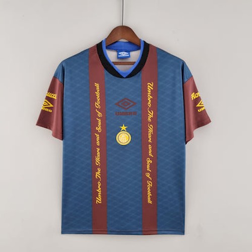 Retro Inter Milan 94-95 Opplæring Rød Blå