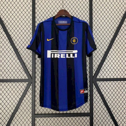 Retro Inter Milan 99 00 Hjemme Fotballdrakt