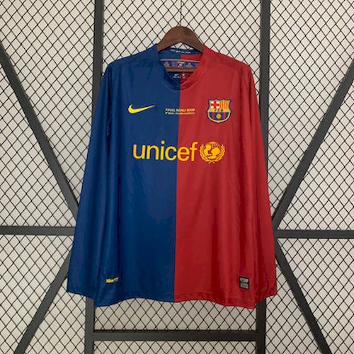 Retro Barcelona 08 09 Champions League Drakt