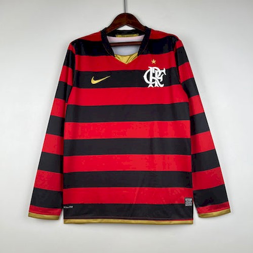 Retro Langermet Flamengo 08-09 Fotballdrakter