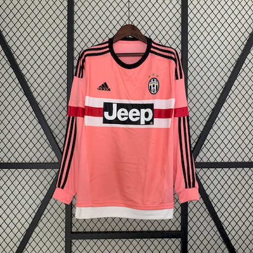 Retro Langermet Juventus Bortedrakt 15 16