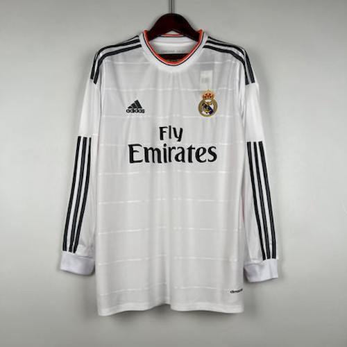 Kjøp Retro Real Madrid 13-14 Hjemme Fotballdrakt
