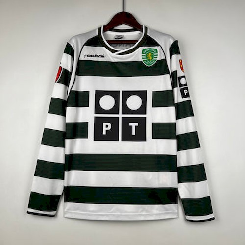 Retro Sporting Lisbon Fotballdrakt