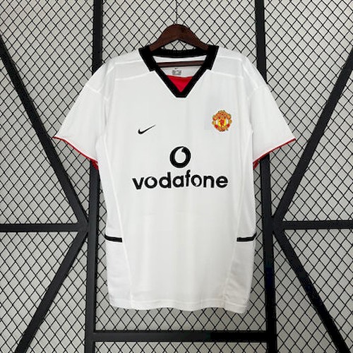 Retro M-U 02-03 Borte Fotballdrakt