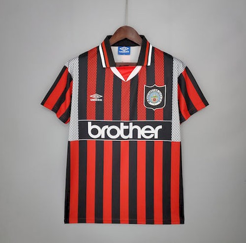Retro Manchester City 94-96 Bortedrakt