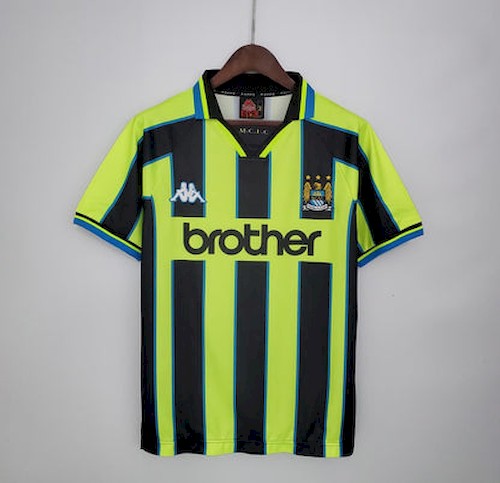 Retro Manchester City 98-99 Bortedrakt