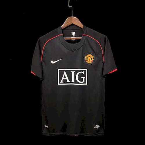 Retro Manchester United 07-08 Borte Fotballdrakt