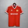 Retro Manchester United 83 84 Hjemme Fotballdrakt