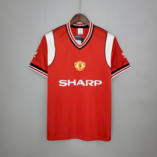 Retro Manchester United 85-86 Hjemme Fotballdrakt