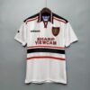 Retro Manchester United 98 99 Borte Fotballdrakt