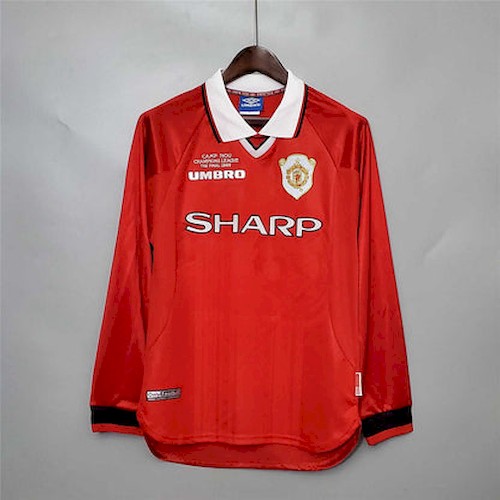 Retro Manchester United 99-00 Hjemme Fotballdrakt