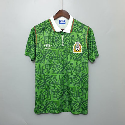 Retro Mexico 1994 Hjemme Fotballdrakt