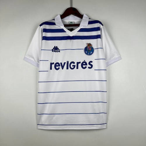 Retro Porto 85-86 Borte Fotballdrakt