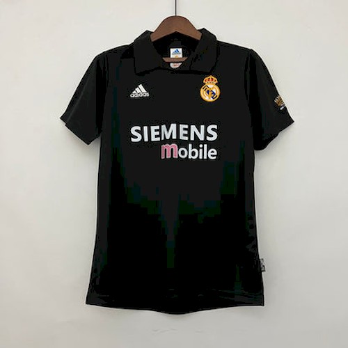 Retro Real Madrid 02-03 Borte Fotballdrakt