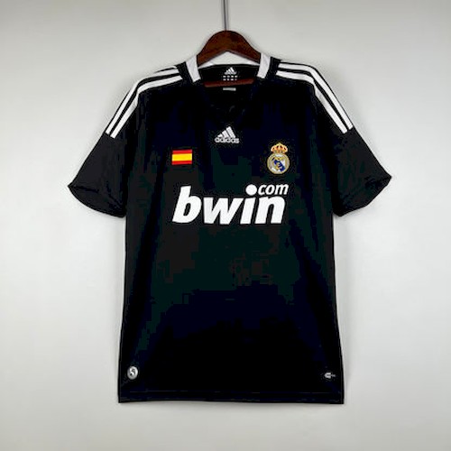 Retro Real Madrid 08-09 Borte Fotballdrakt