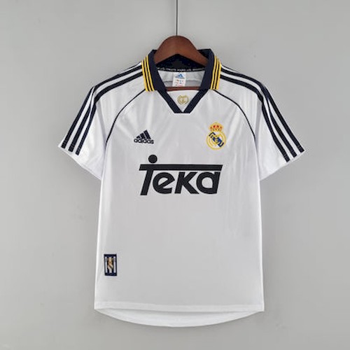 Retro Real Madrid 2000 Hjemme Fotballdrakt