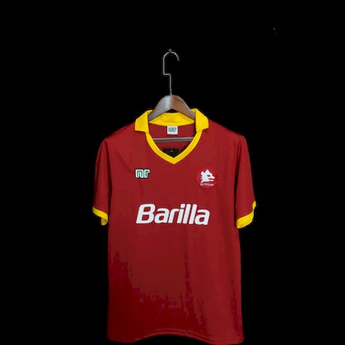 Retro Roma Hjemme Fotballdrakt 89-90