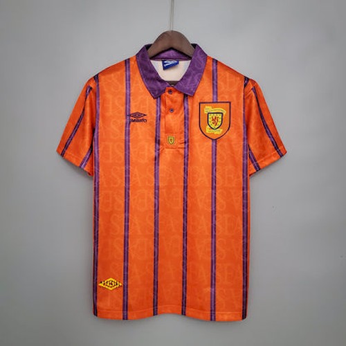 Retro Skottland 1994 Borte Fotballdrakt