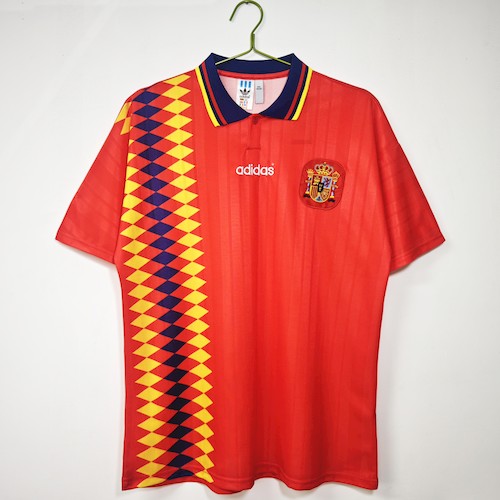 Retro Spania Hjemme Fotballdrakt 1994 95