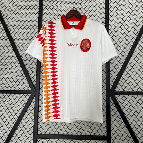 Retro Spania Borte Fotballdrakt 1994