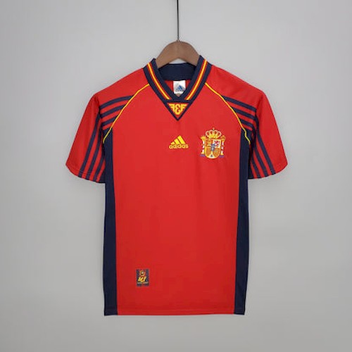 Retro Spania Hjemme Fotballdrakt 1998