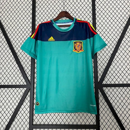 Retro Spania Målvakt Fotballdrakt 2010