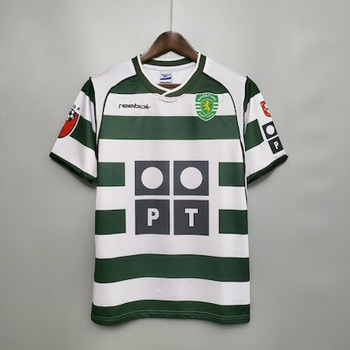 Retro Sporting Lisbon 03-04 Fotballdrakt