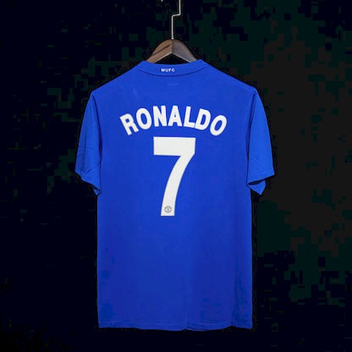 Ronaldo Retro 07-08 Borte Fotballdrakt