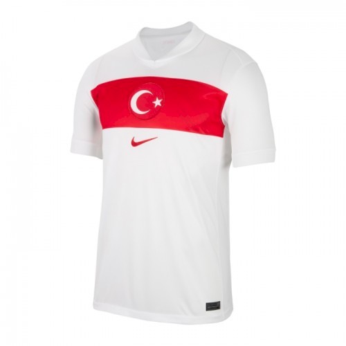 Tyrkia Hjemmedrakt 2024 | Offisiell Hvit Fotballdrakt