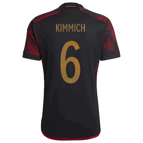 Tyskland Joshua Kimmich 6 Bortedrakt 2022 – Offisiell