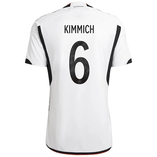 Tyskland Joshua Kimmich 6 Hjemmedrakt 2022 – Offisiell