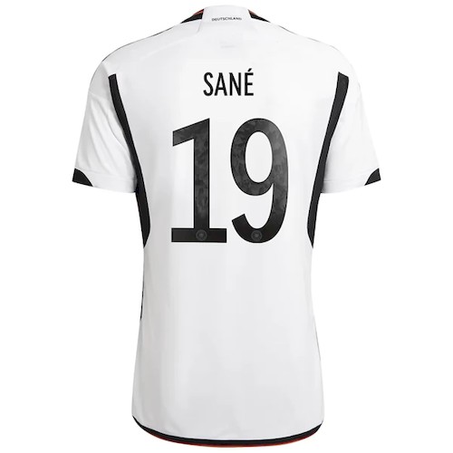 Tyskland Leroy Sané 19 Hjemmedrakt 2022 – Offisiell