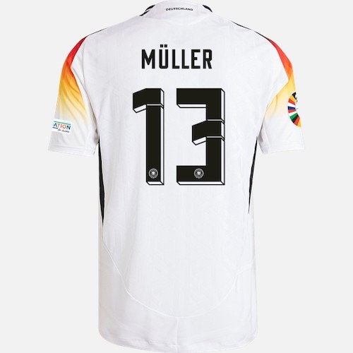 Tyskland Thomas Müller 13 Hjemme Fotballdrakter 2024