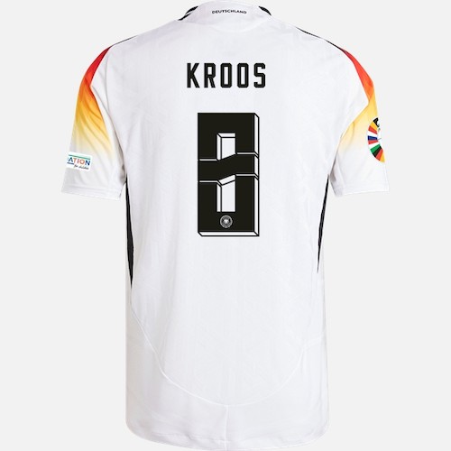 Tyskland Toni Kroos 8 Hjemmedrakt 2024 – Offisiell